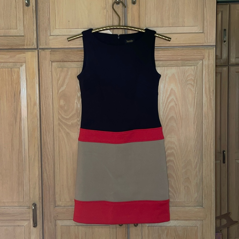 Laundry Color-block Sheath Dress